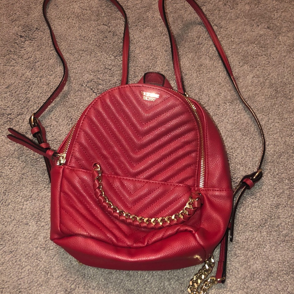 Victoria’s Secret mini red backpack never worn